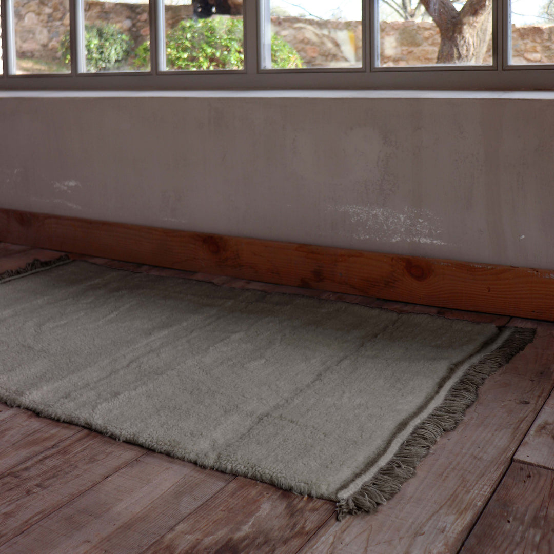 Sheep of the World Steppy Grey Woolable Rug Rug By Lorena Canals