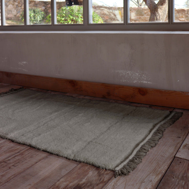 Sheep of the World Steppy Grey Woolable Rug Rug By Lorena Canals