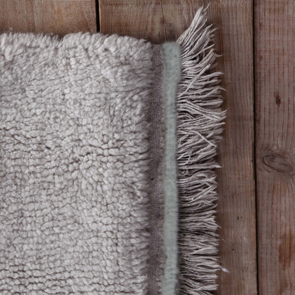 Sheep of the World Steppy Grey Woolable Rug Rug By Lorena Canals