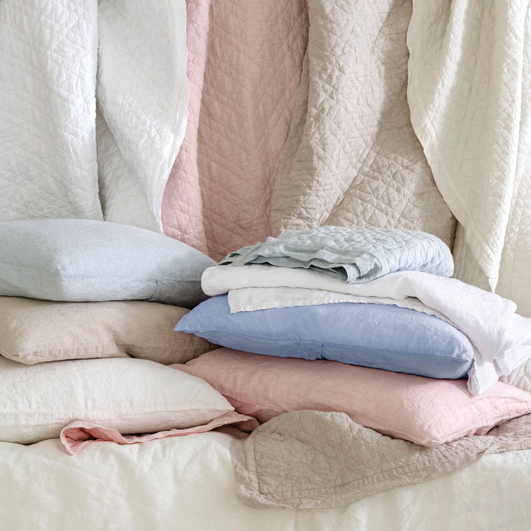 Washed Linen Quilt Quilt Sets By Annie Selke