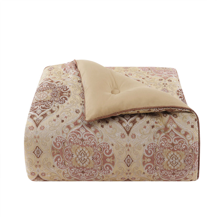 Weston Terracotta 4 Piece Comforter Set Comforter Sets By J. Queen New York