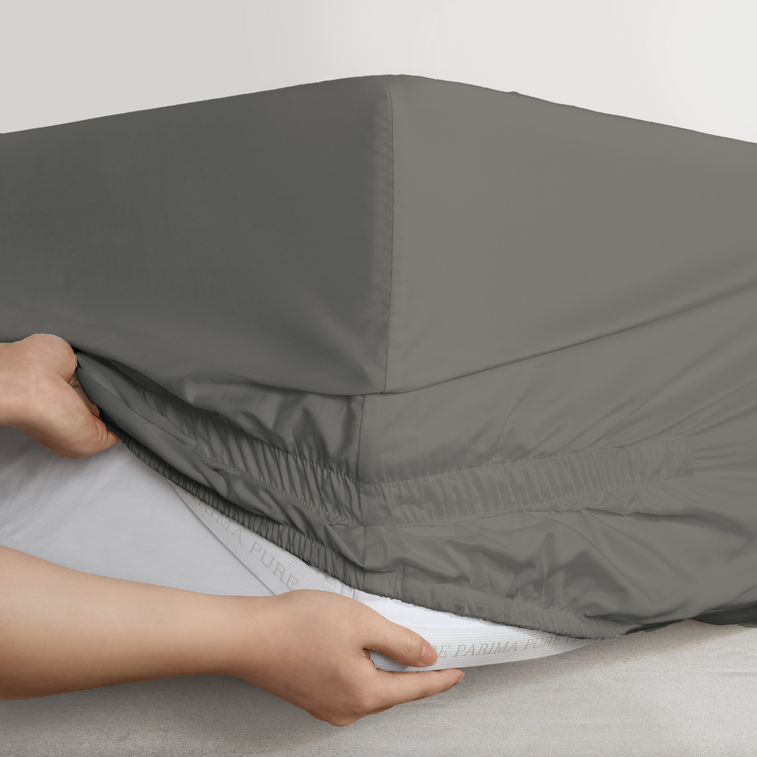 Purefect Fit Adjustable Sateen Fitted Sheet Fitted Sheet By Pure Parima