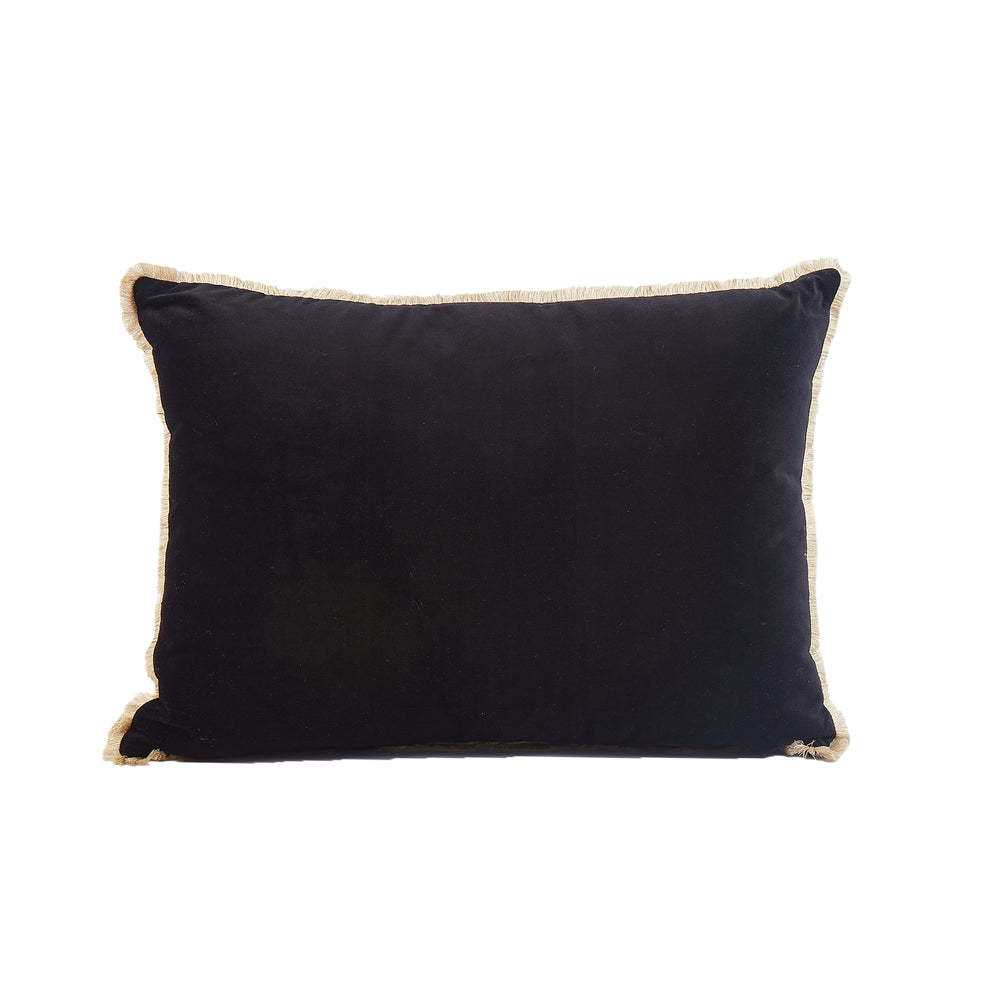 Black Velvet Decorative Throw Pillow Throw Pillows By Ann Gish