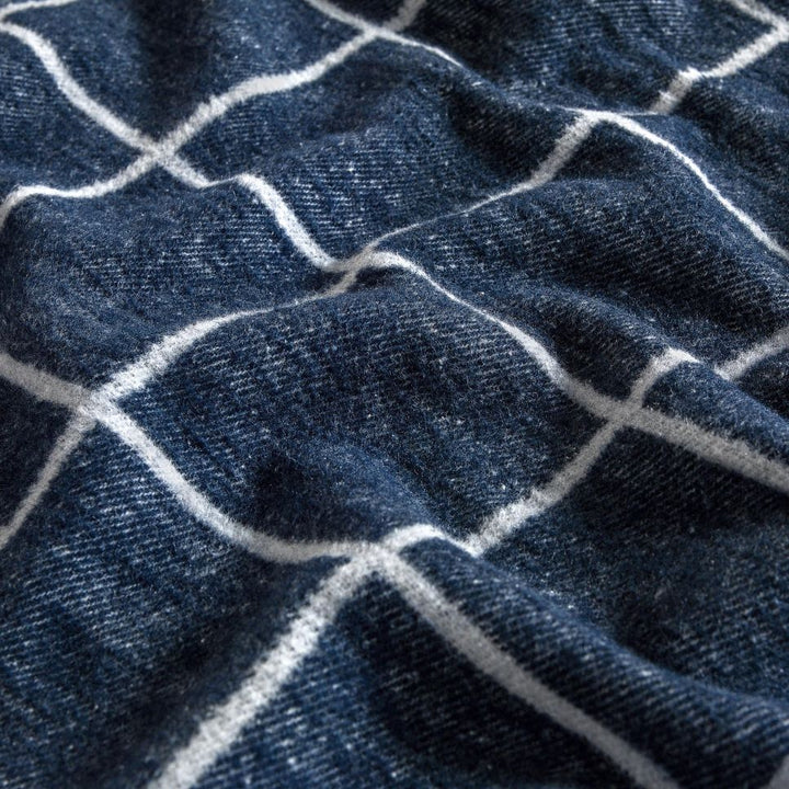 Barnet Blue Decorative Throw Throws By Togas