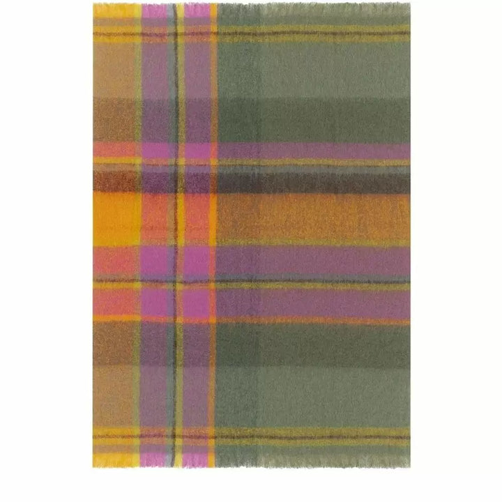 Abernethy Woven Check Throw Throws By Designers Guild