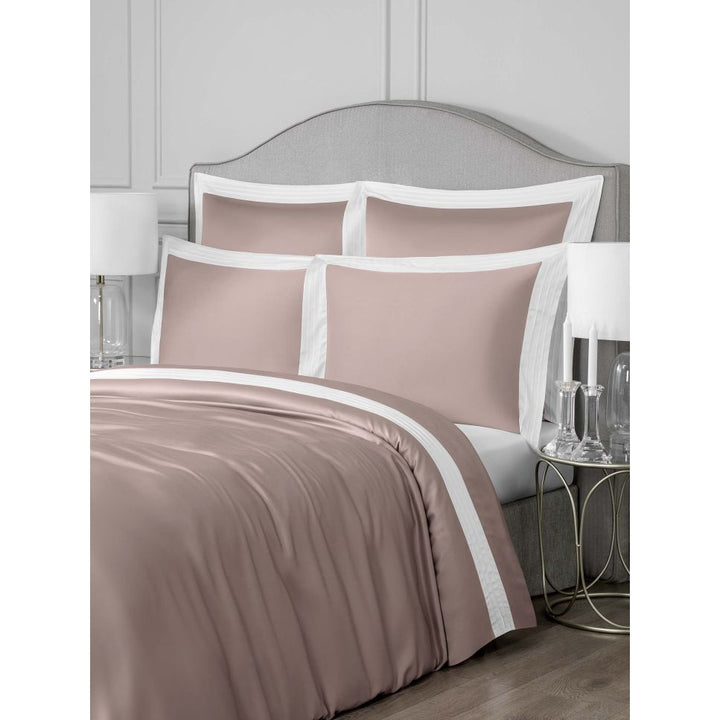 Eden Pink/White Duvet Cover Duvet Covers By Togas