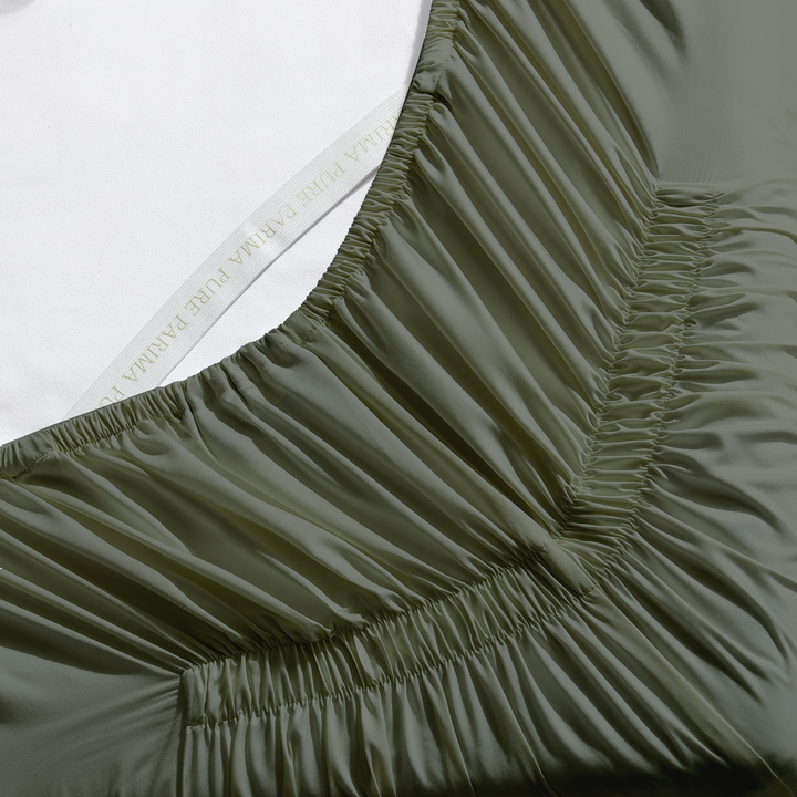 Purefect Fit Adjustable Sateen Fitted Sheet Fitted Sheet By Pure Parima