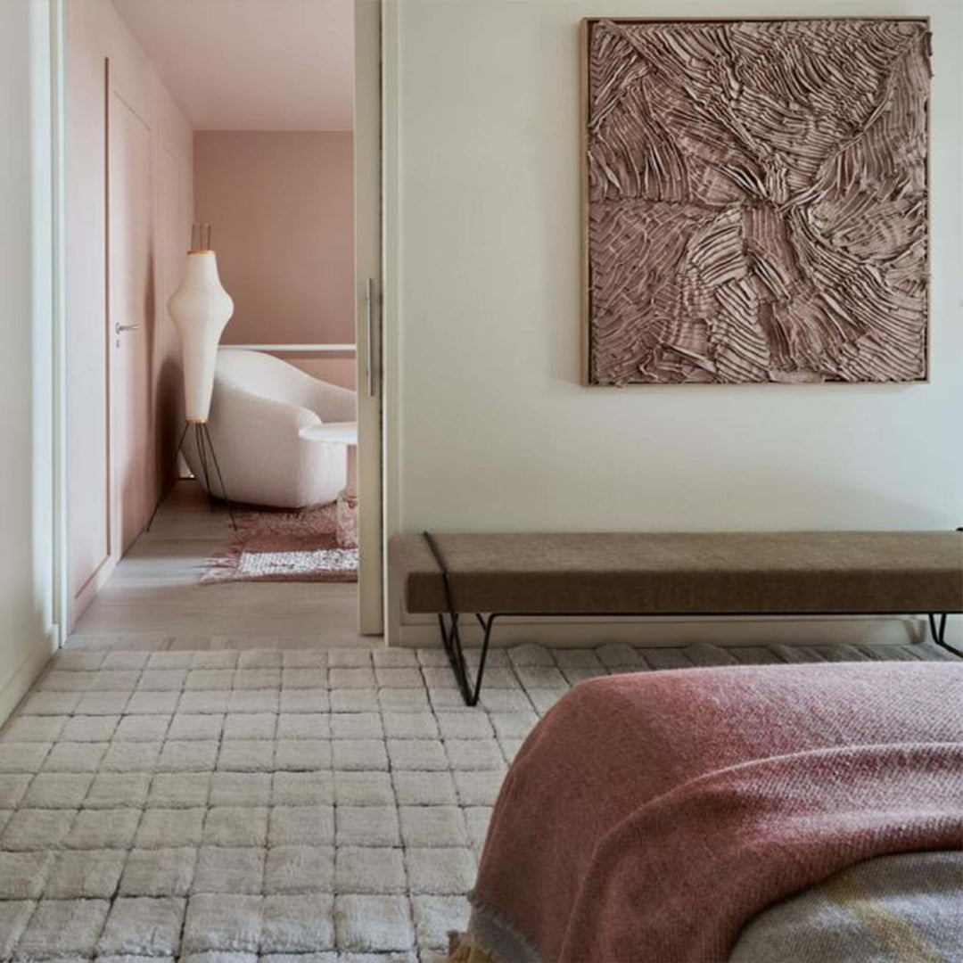 Mosaic Natural Woolable Rug Rug By Lorena Canals