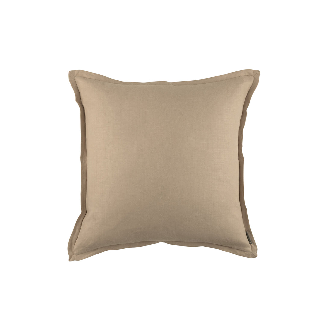 Terra Croissant European Decorative Throw Pillow 26" x 26" Throw Pillows By Lili Alessandra