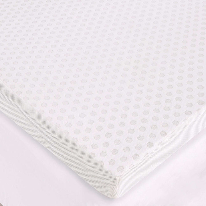 3" Gel Memory Foam with Cooling Cover White Mattress Topper Mattress Topper By JLA HOME/Olliix (E & E Co., Ltd)