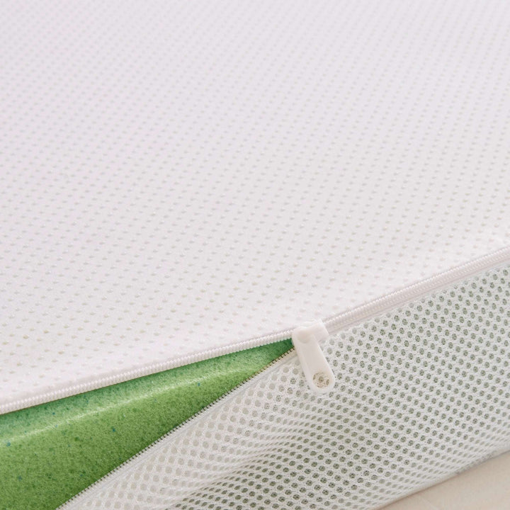 3" Gel Memory Foam with Cooling Cover White Mattress Topper Mattress Topper By JLA HOME/Olliix (E & E Co., Ltd)