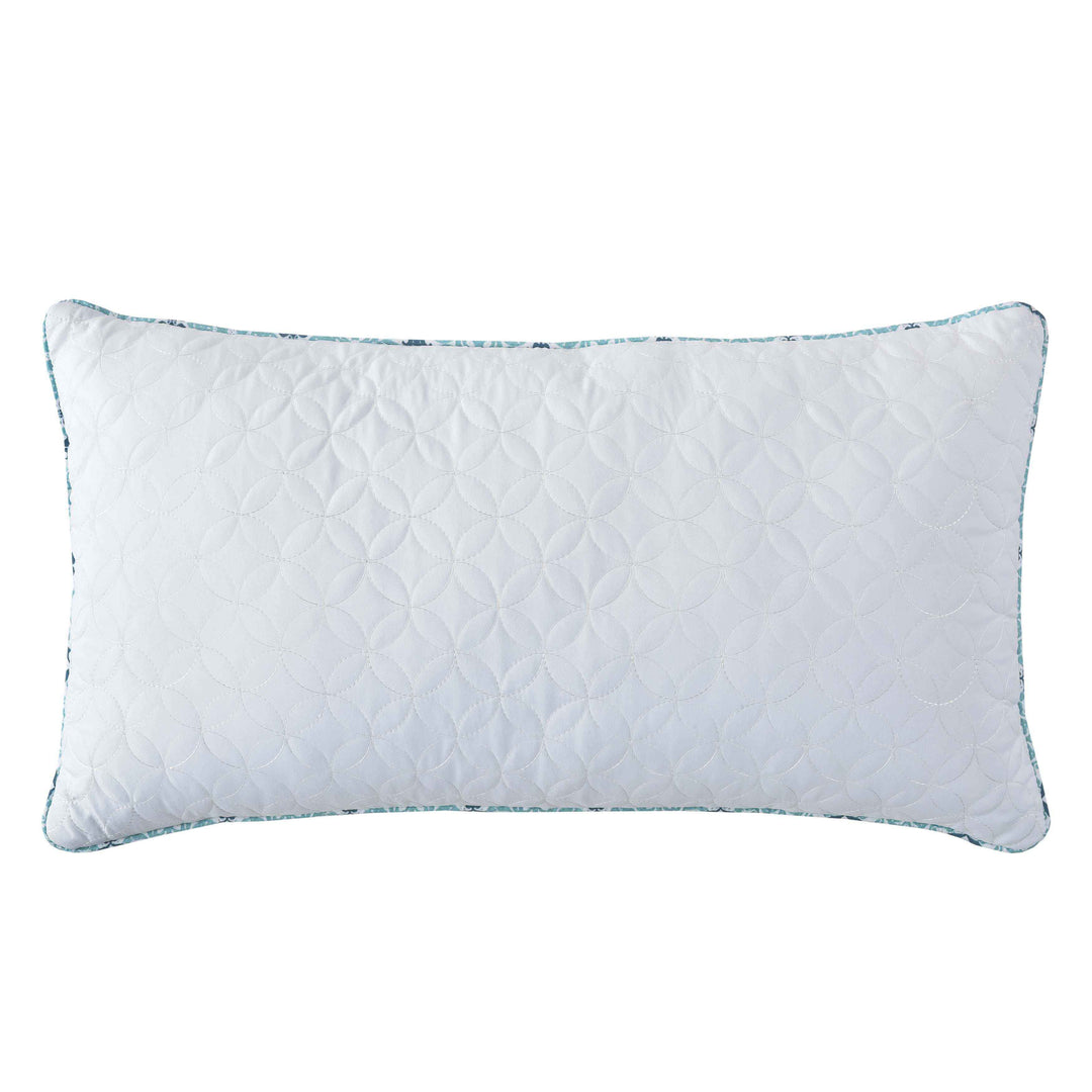 Afton White Boudoir Decorative Throw Pillow 24" x 13" Throw Pillows By J. Queen New York
