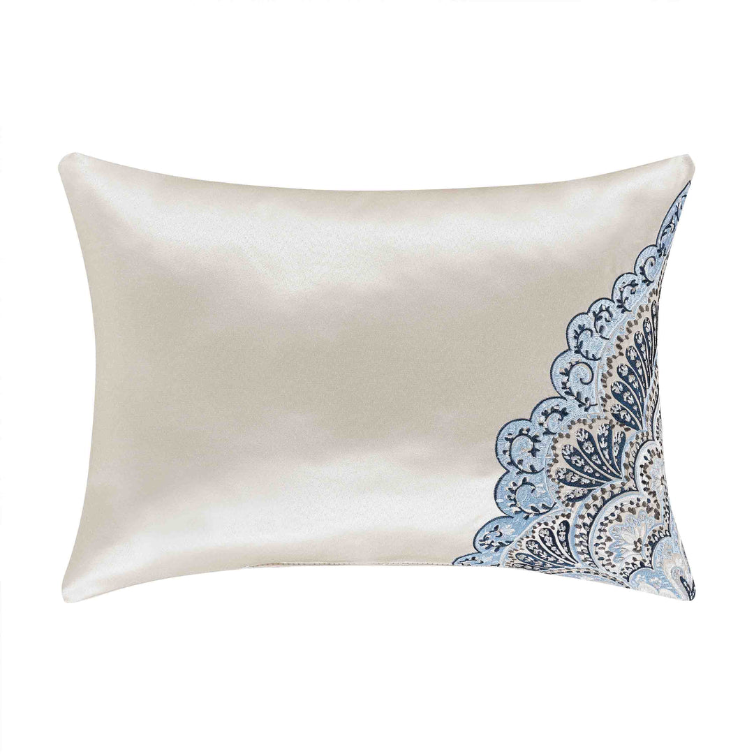 Alexis Powder Blue Boudoir Decorative Throw Pillow By J Queen Throw Pillows By J. Queen New York