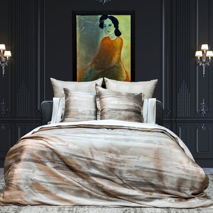 Horizon Silver Throw Throws By Ann Gish