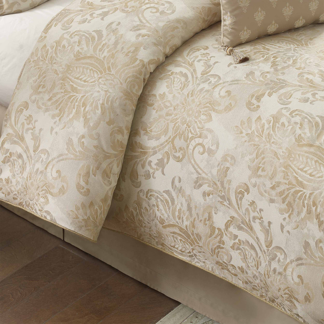 Annalise Gold 6 Piece Comforter Set Comforter Sets By Waterford