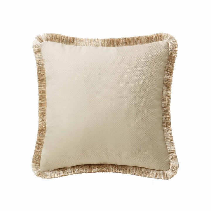 Annalise Gold Decorative Throw Pillow Set of 2 Throw Pillows By Waterford