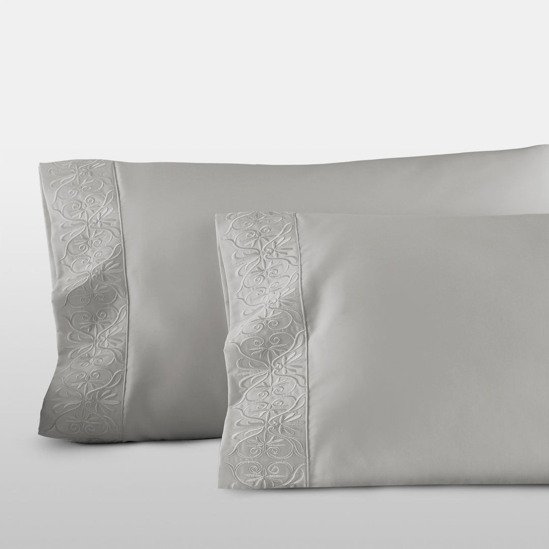 Ariane Pillowcase Set | 100% Certified Giza Egyptian Cotton Pillowcase By Pure Parima