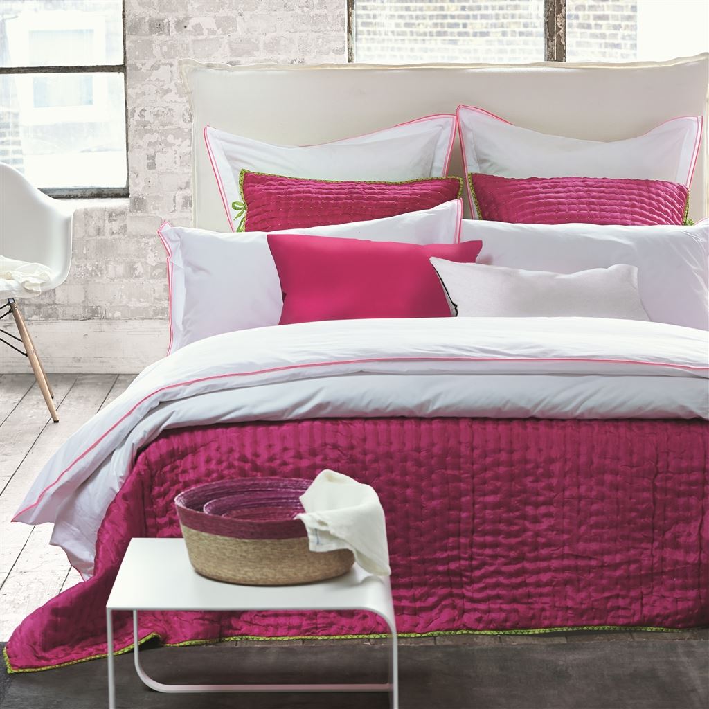 Astor Peony and Pink Duvet Cover Duvet Covers By Designers Guild