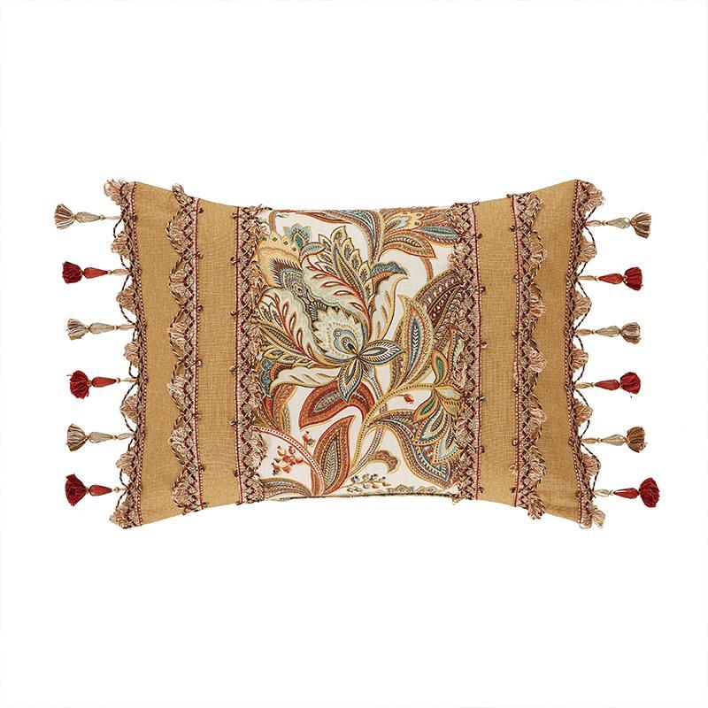 August Multi Boudoir Decorative Throw Pillow By J Queen Throw Pillows By J. Queen New York