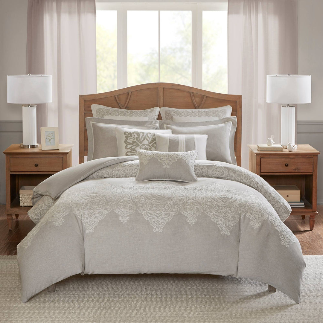 Crinkle 9-Piece Comforter Set Comforter Sets By JLA HOME/Olliix (E & E Co., Ltd)