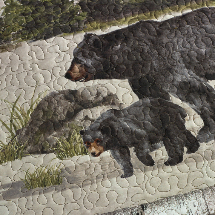 Bear Panels 3-Piece Quilt Set Quilt Sets By Donna Sharp