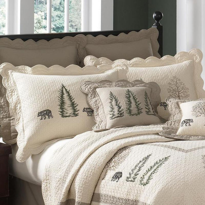 Bear Creek 3-Piece Cotton Quilt Set Quilt Sets By Donna Sharp