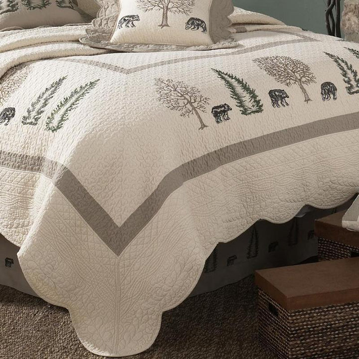Bear Creek 3-Piece Cotton Quilt Set Quilt Sets By Donna Sharp