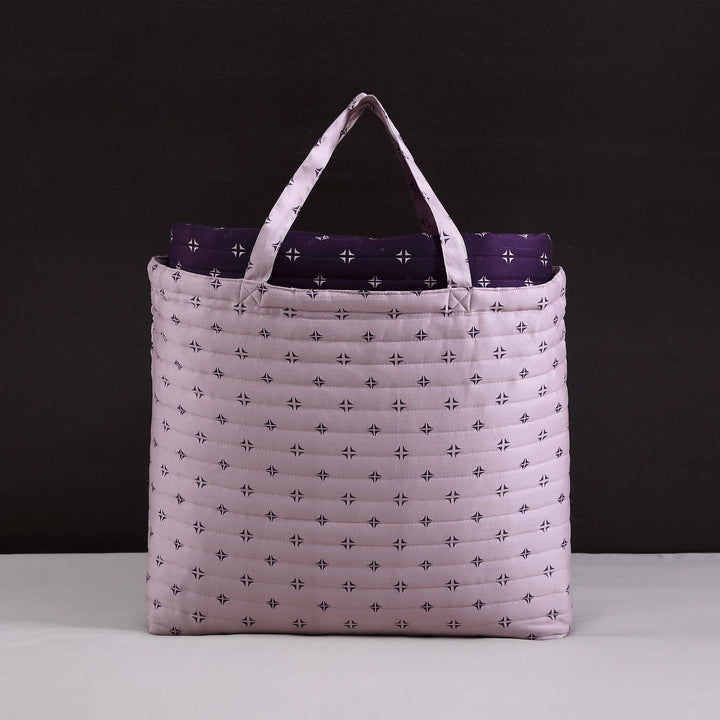 Bebejan Cordon Purple 100% Cotton 3-Piece Reversible Quilt Set Quilt Sets By Bebejan®
