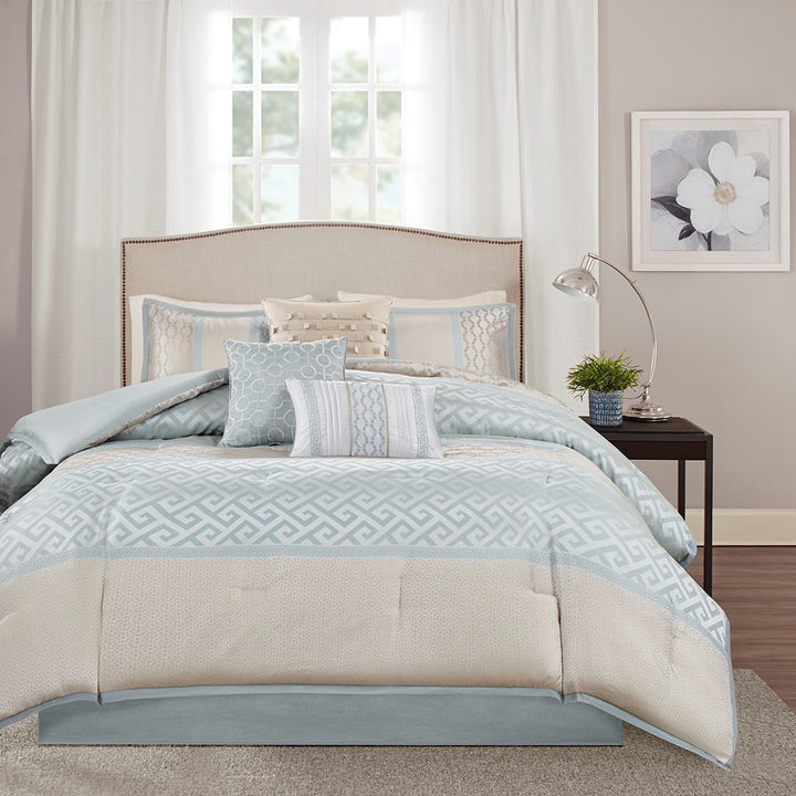 Stive 7-Piece Comforter Set Comforter Sets By JLA HOME/Olliix (E & E Co., Ltd)