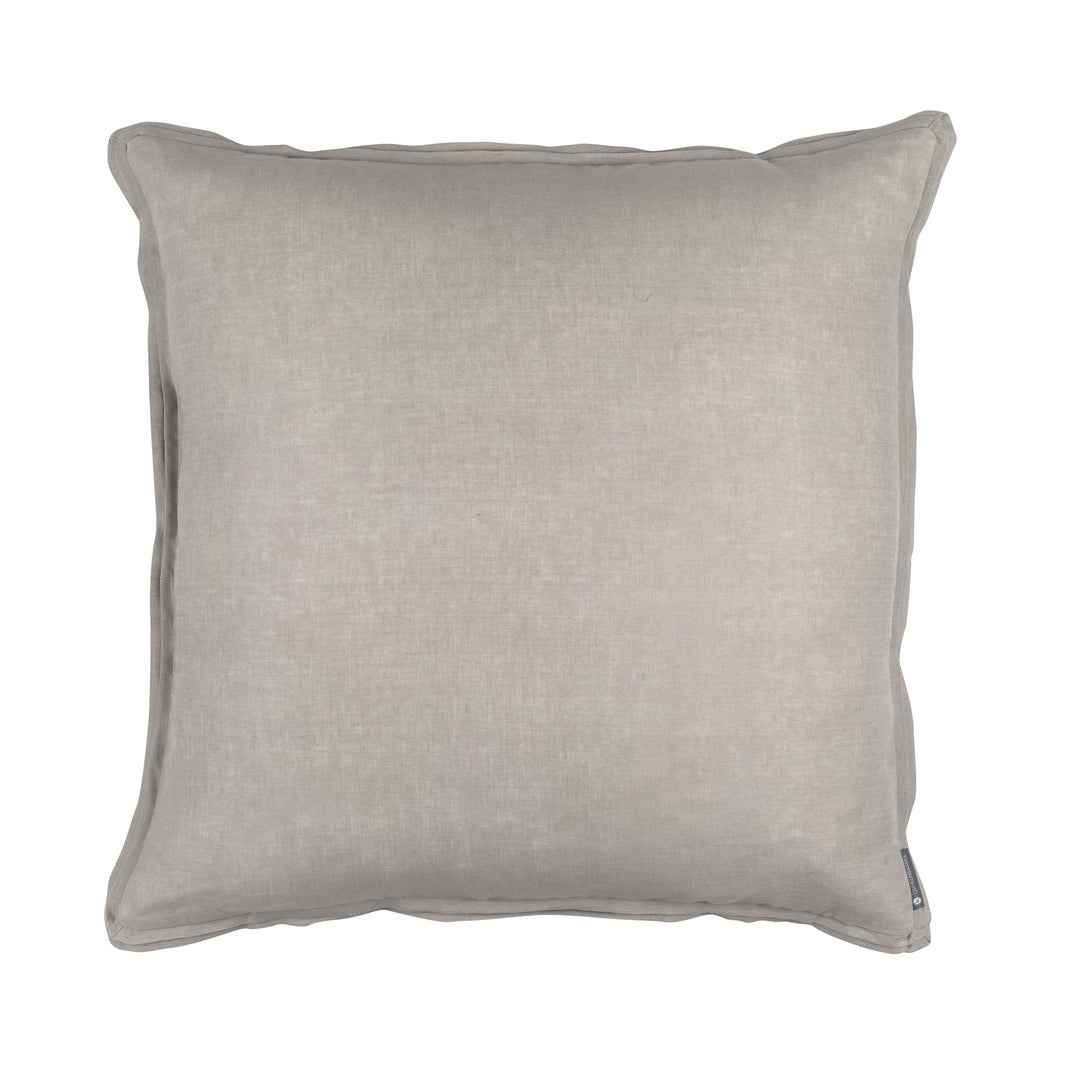 Bloom Raffia Linen Euro Decorative Throw Pillow Throw Pillows By Lili Alessandra