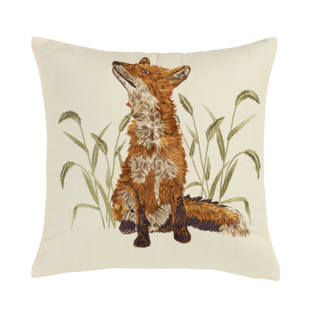 Blue Ridhe Fox Decorative Throw Pillow Throw Pillows By Donna Sharp