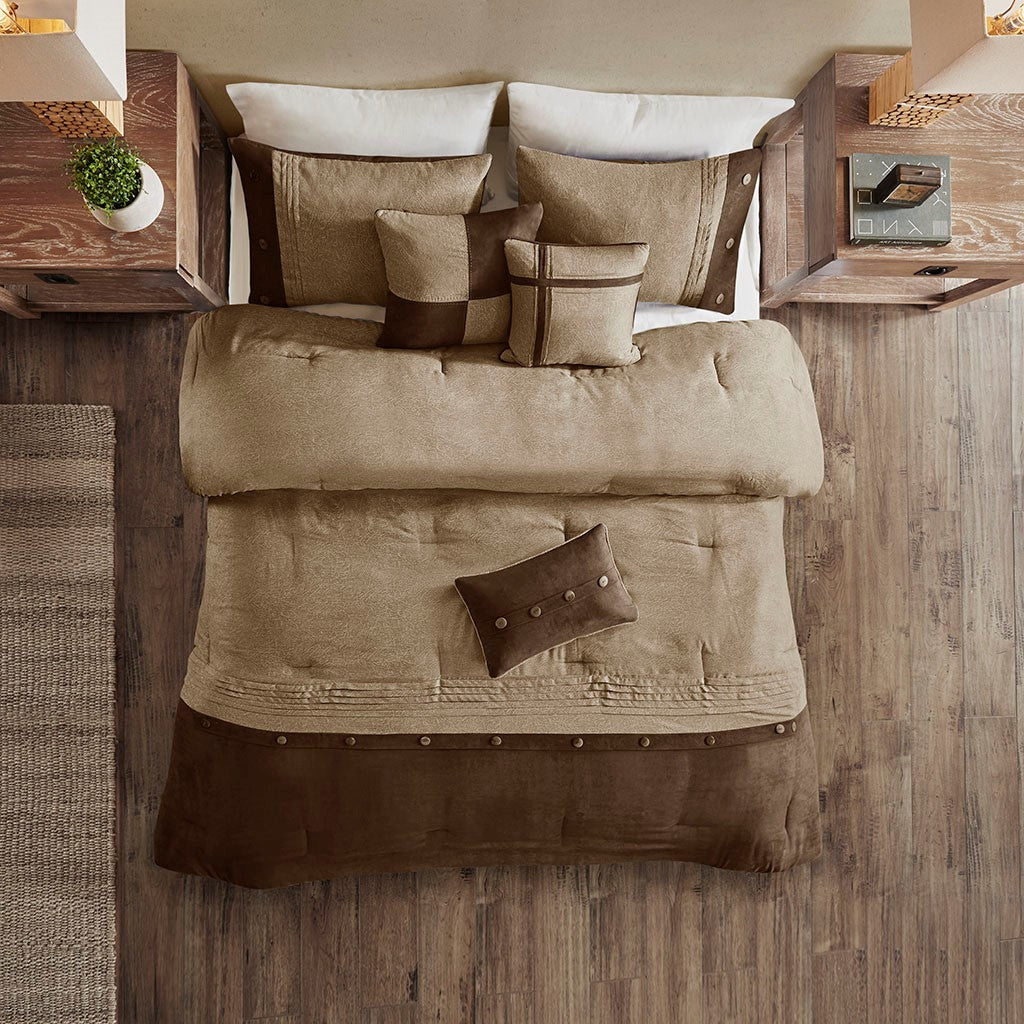 Bedford 7-Piece Comforter Set Comforter Sets By JLA HOME/Olliix (E & E Co., Ltd)