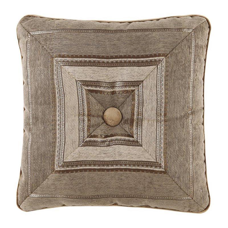 Bradshaw Natural Square Decorative Throw Pillow By J Queen Throw Pillows By J. Queen New York