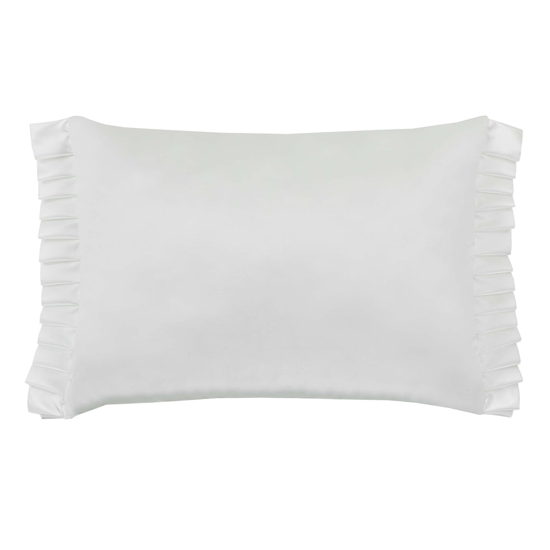 Brunello Platinum Boudoir Decorative Throw Pillow 20" x 15" Throw Pillows By J. Queen New York