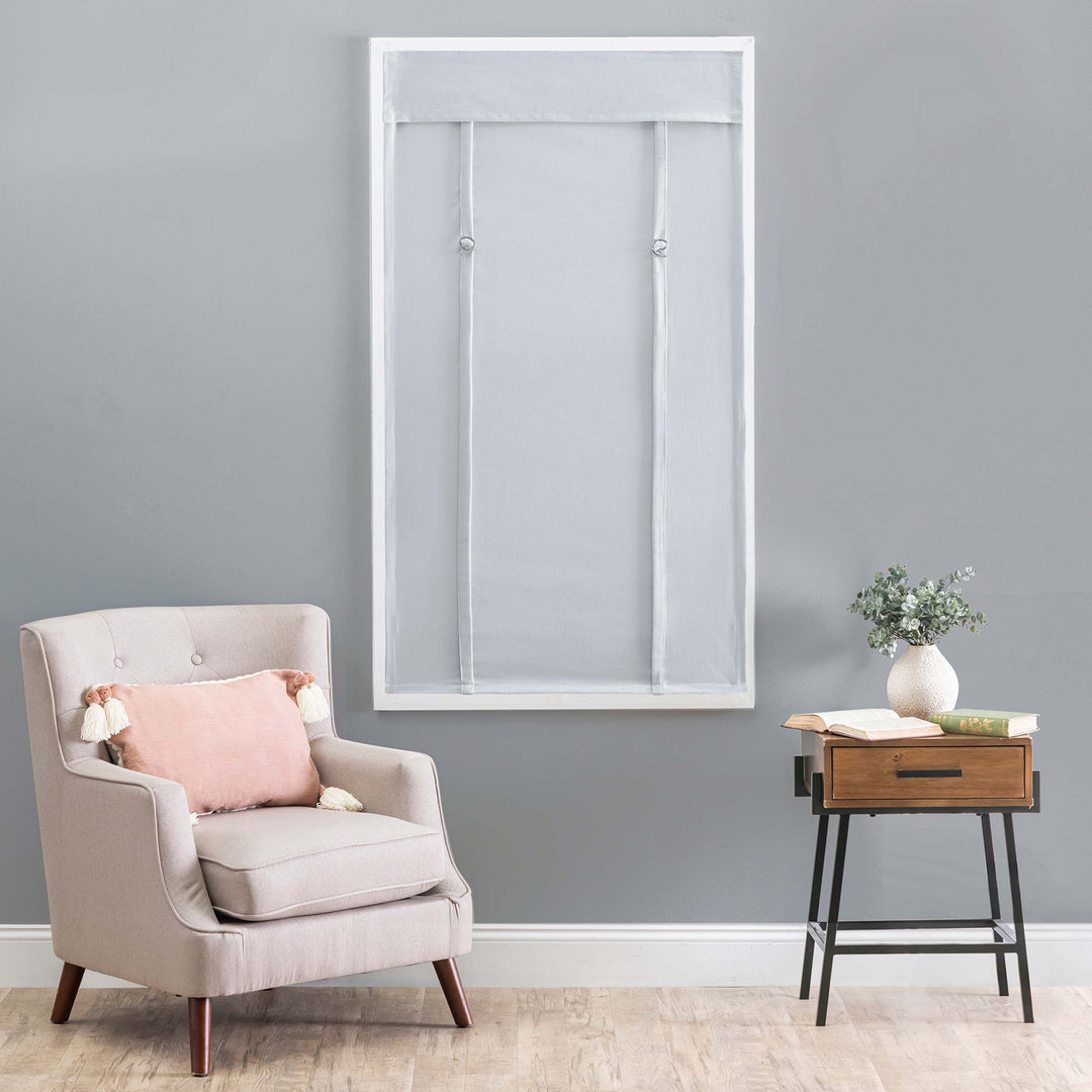 Camalay® Cottage Harmony Gray Window Shade Window Shades By East Street Home