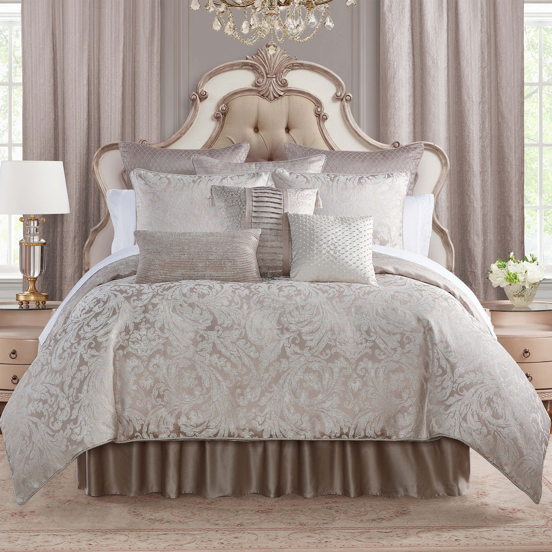 Cambrie Taupe 6 Piece Comforter Set Comforter Sets By Waterford