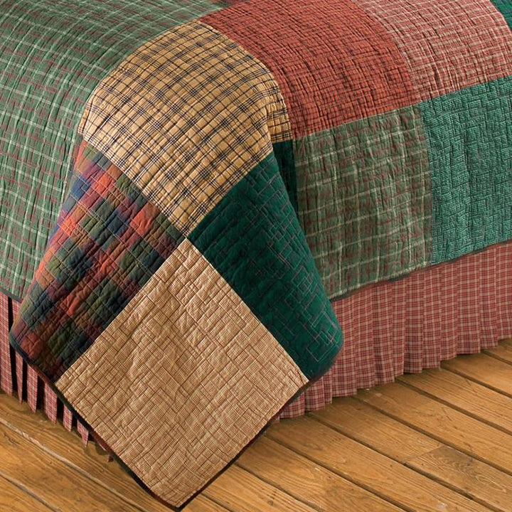 Campfire Square 3-Piece Cotton Quilt Set Quilt Sets By Donna Sharp