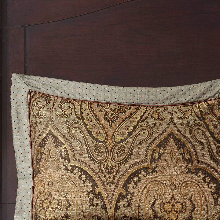 Dation Brown 10-Piece Comforter Set Comforter Sets By JLA HOME/Olliix (E & E Co., Ltd)