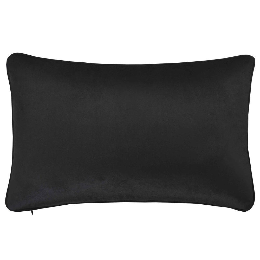 Chanticleer Black Boudoir Decorative Throw Pillow 21" x 13" Throw Pillows By J. Queen New York
