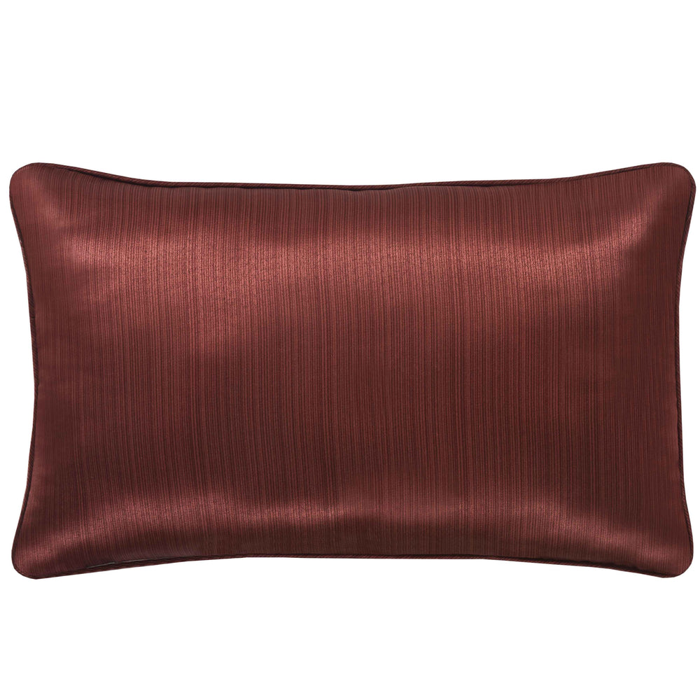 Chianti Red Oblong Decorative Throw Pillow 21" x 13" Throw Pillows By J. Queen New York