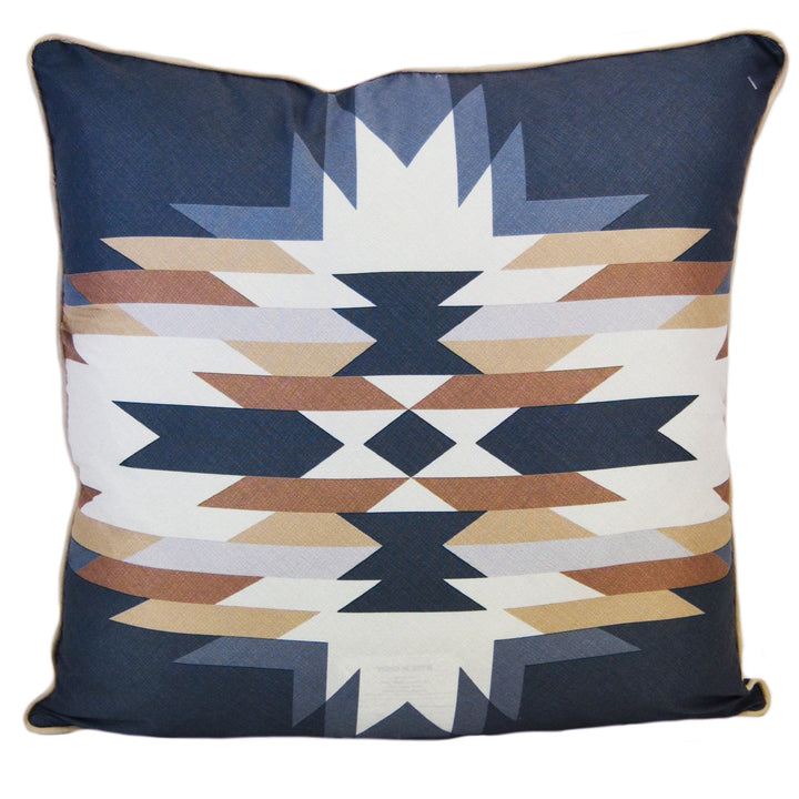 Tohatchi Southwest Square Decorative Throw Pillow 18" x 18" Throw Pillows By Donna Sharp