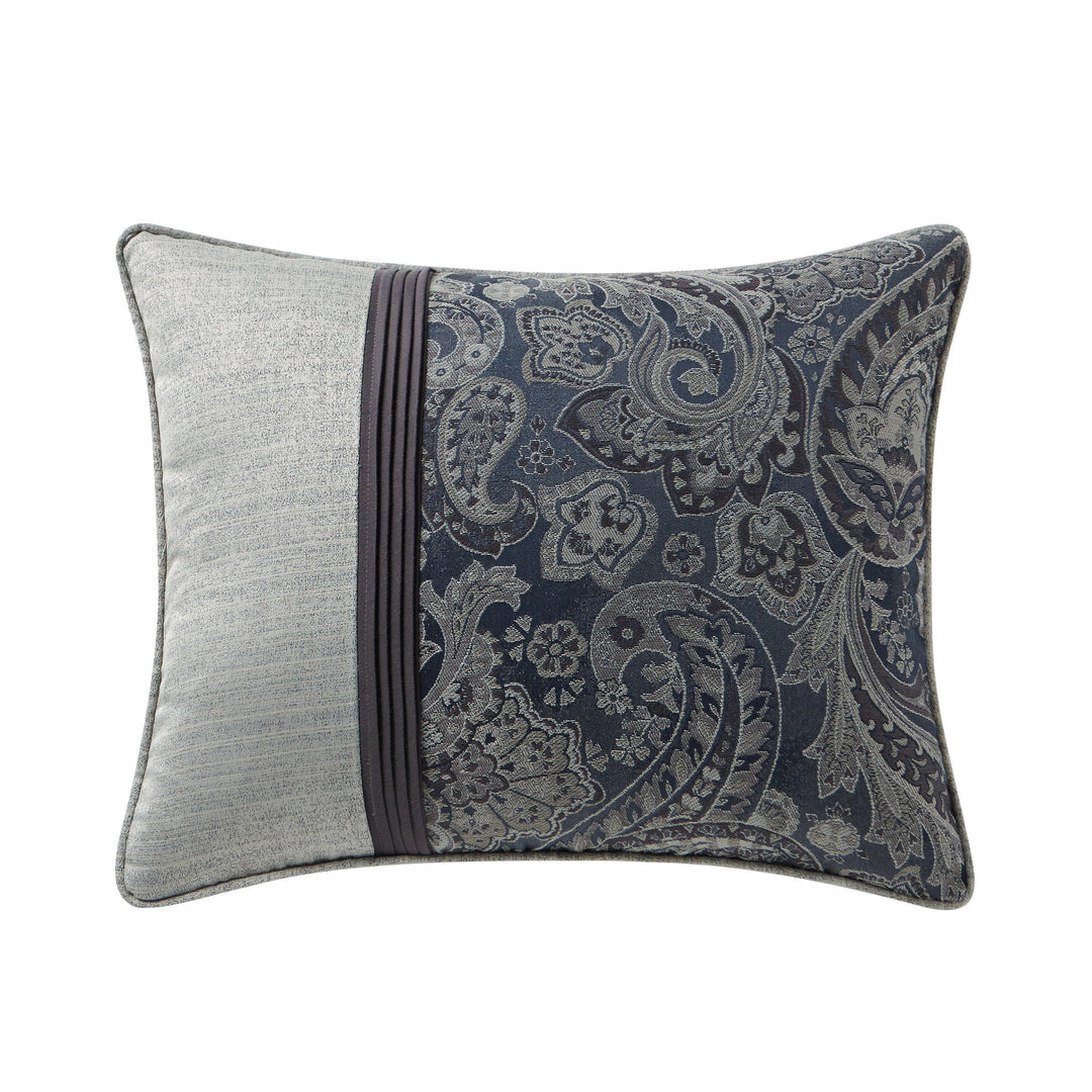 Danehill Blue Decorative Throw Pillow 20" x 16" Throw Pillows By Waterford
