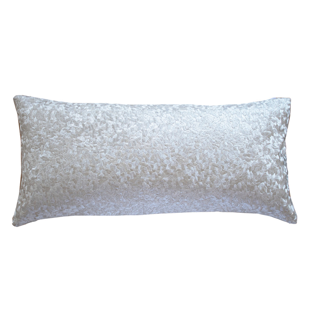Diamond Dust Pearl Oblong Decorative Throw Pillow 36" x  30" Throw Pillows By Ann Gish
