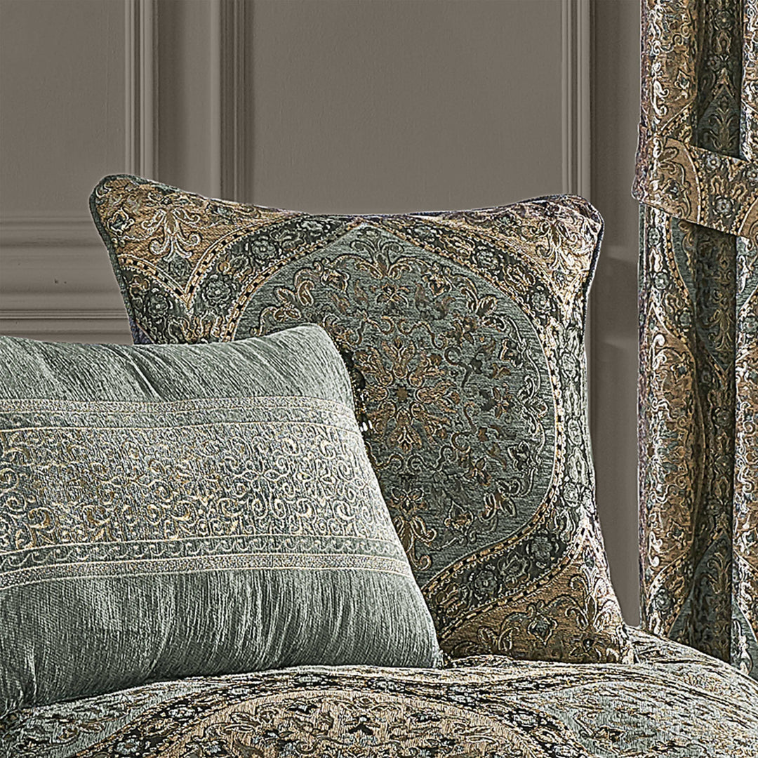 Dorset SPA Square Decorative Throw Pillow 20" x 20" By J Queen Throw Pillows By J. Queen New York