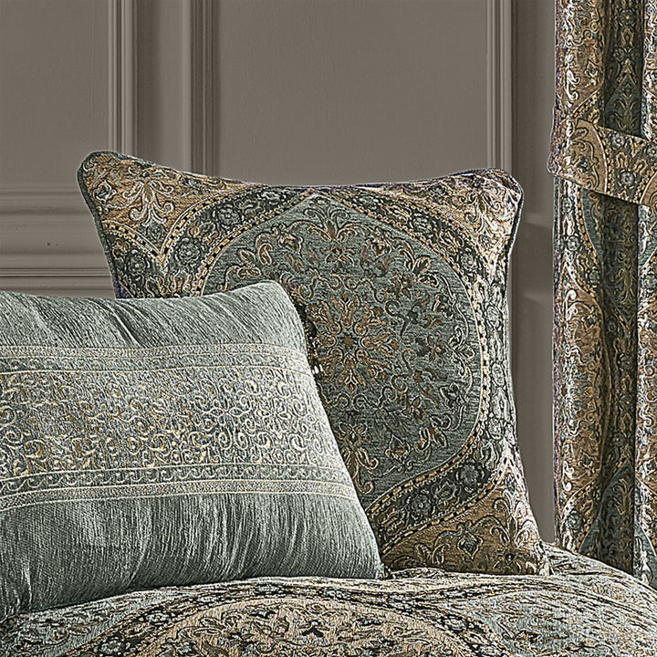 Dorset SPA Square Decorative Throw Pillow 20" x 20" By J Queen Throw Pillows By J. Queen New York