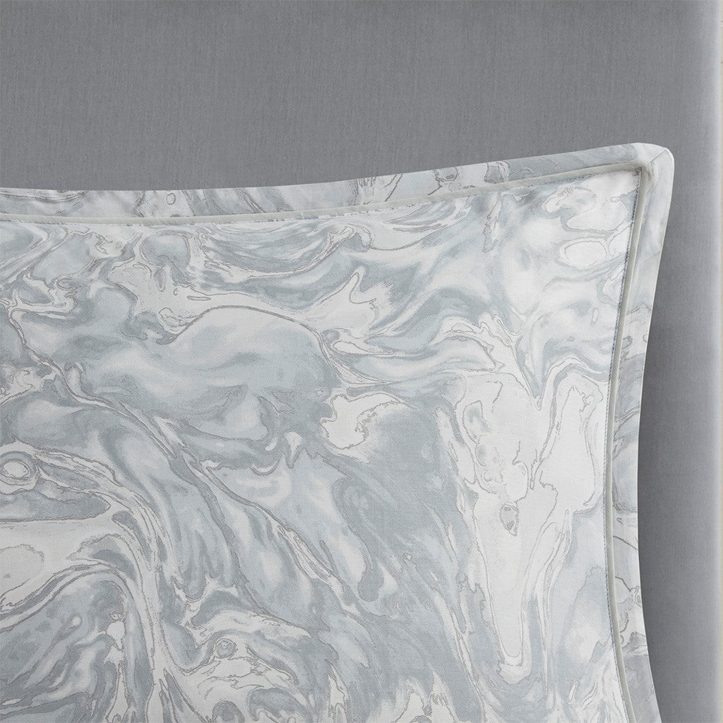 Emory Grey 7-Piece Comforter Set Comforter Sets By JLA HOME/Olliix (E & E Co., Ltd)