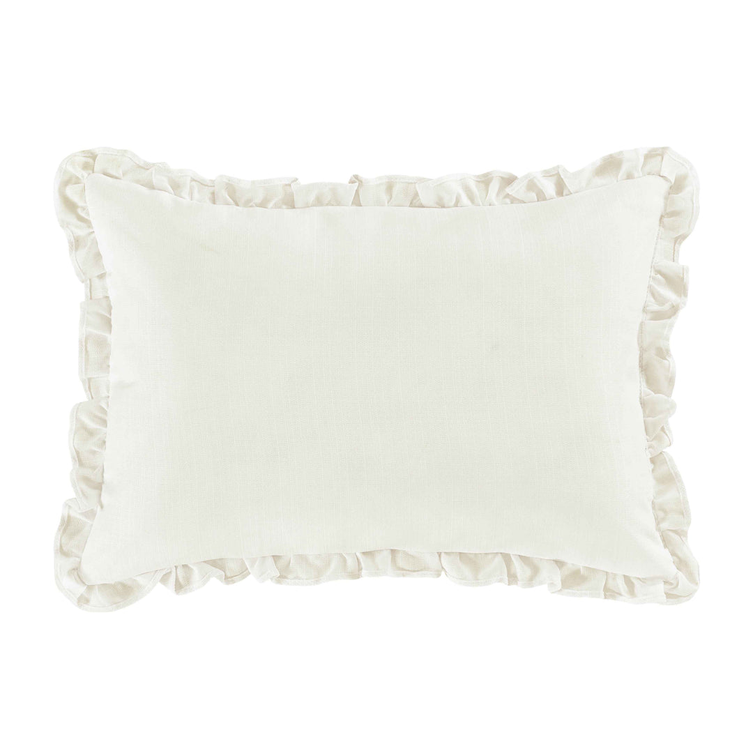 Estelle Coral Boudoir Decorative Throw Pillow 19" x 13" Throw Pillows By J. Queen New York