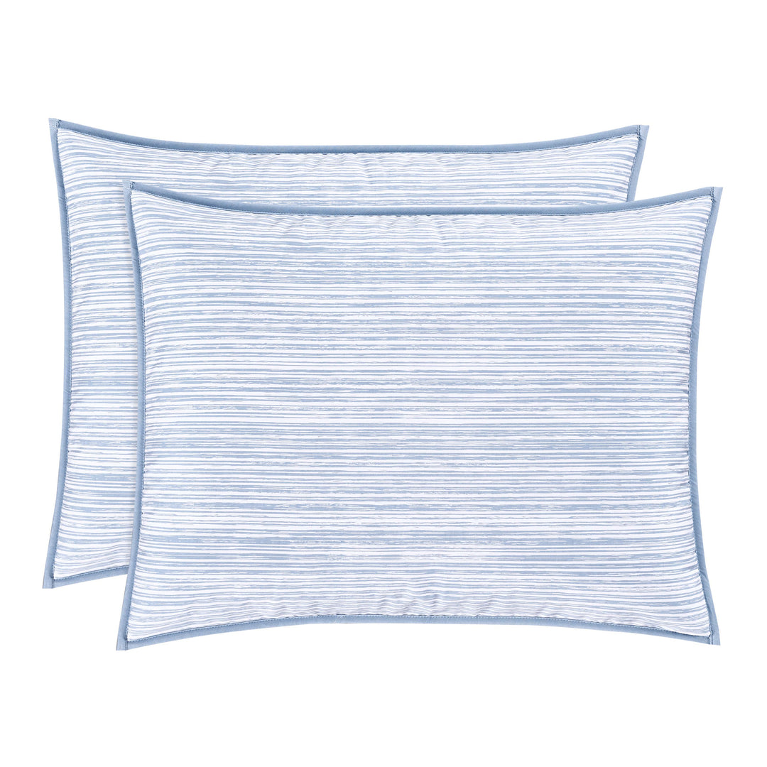 Franco Powder Blue 3-Piece Comforter Set By J Queen Comforter Sets By J. Queen New York