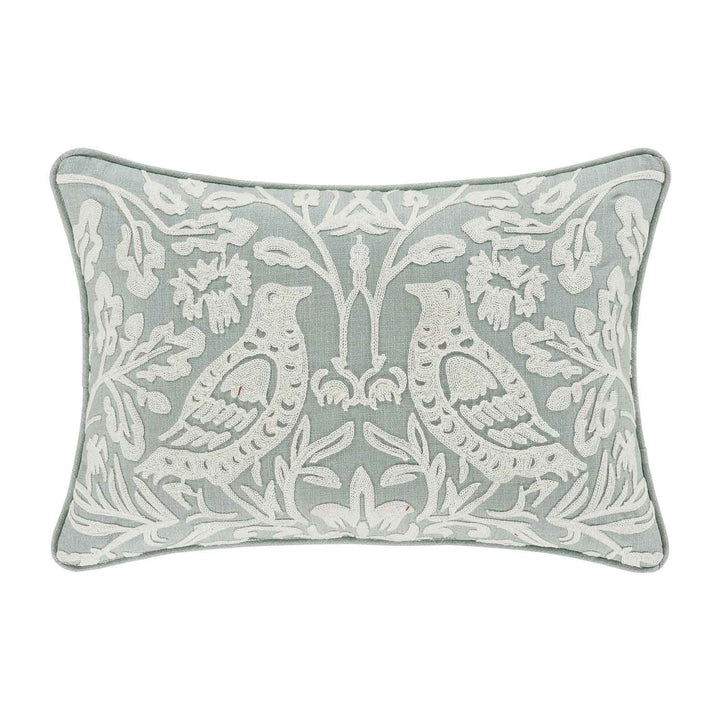 Garden View SPA Boudoir Decorative Throw Pillow 14" x 20" By J Queen Throw Pillows By J. Queen New York