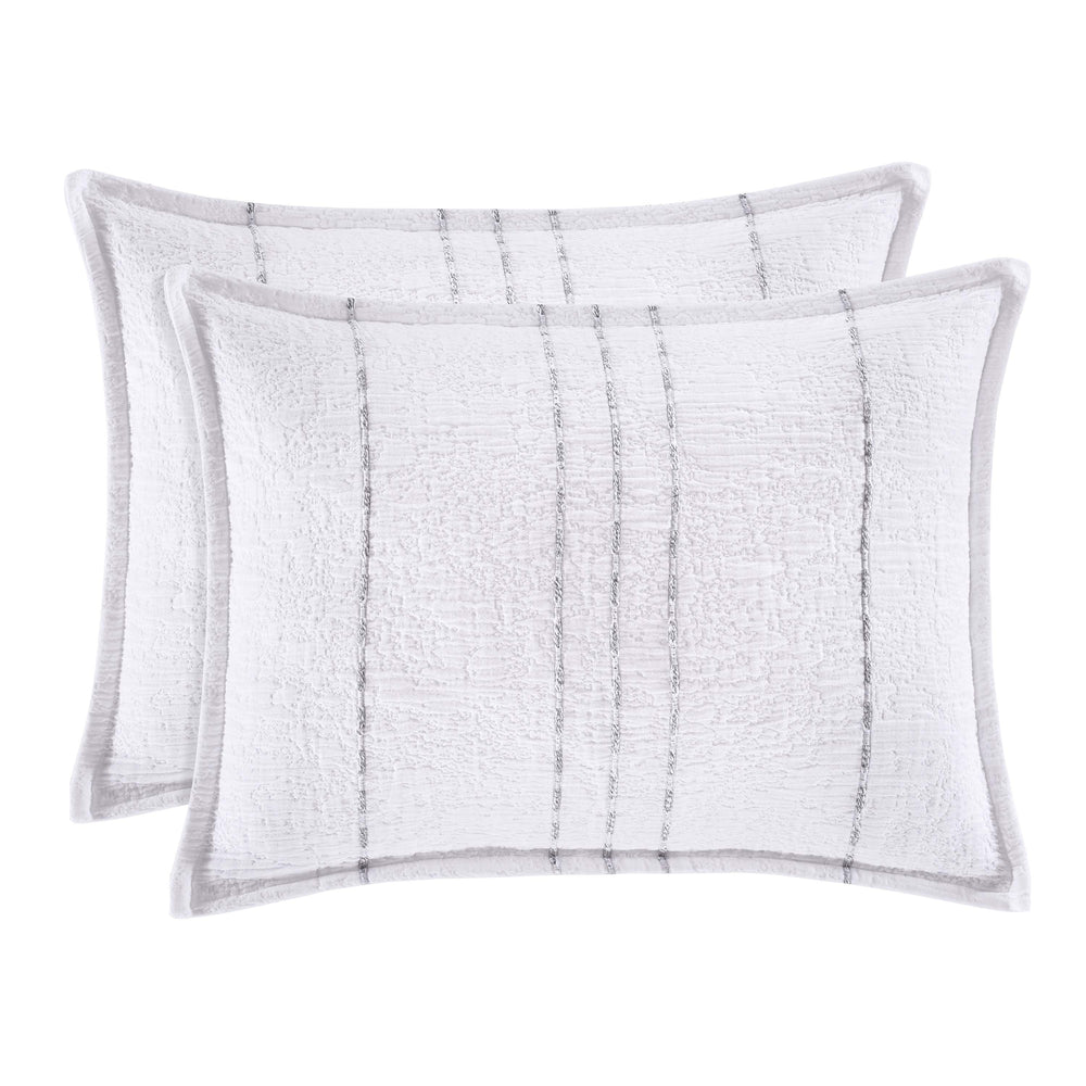 Haven White Pillow Sham By J Queen Sham By J. Queen New York